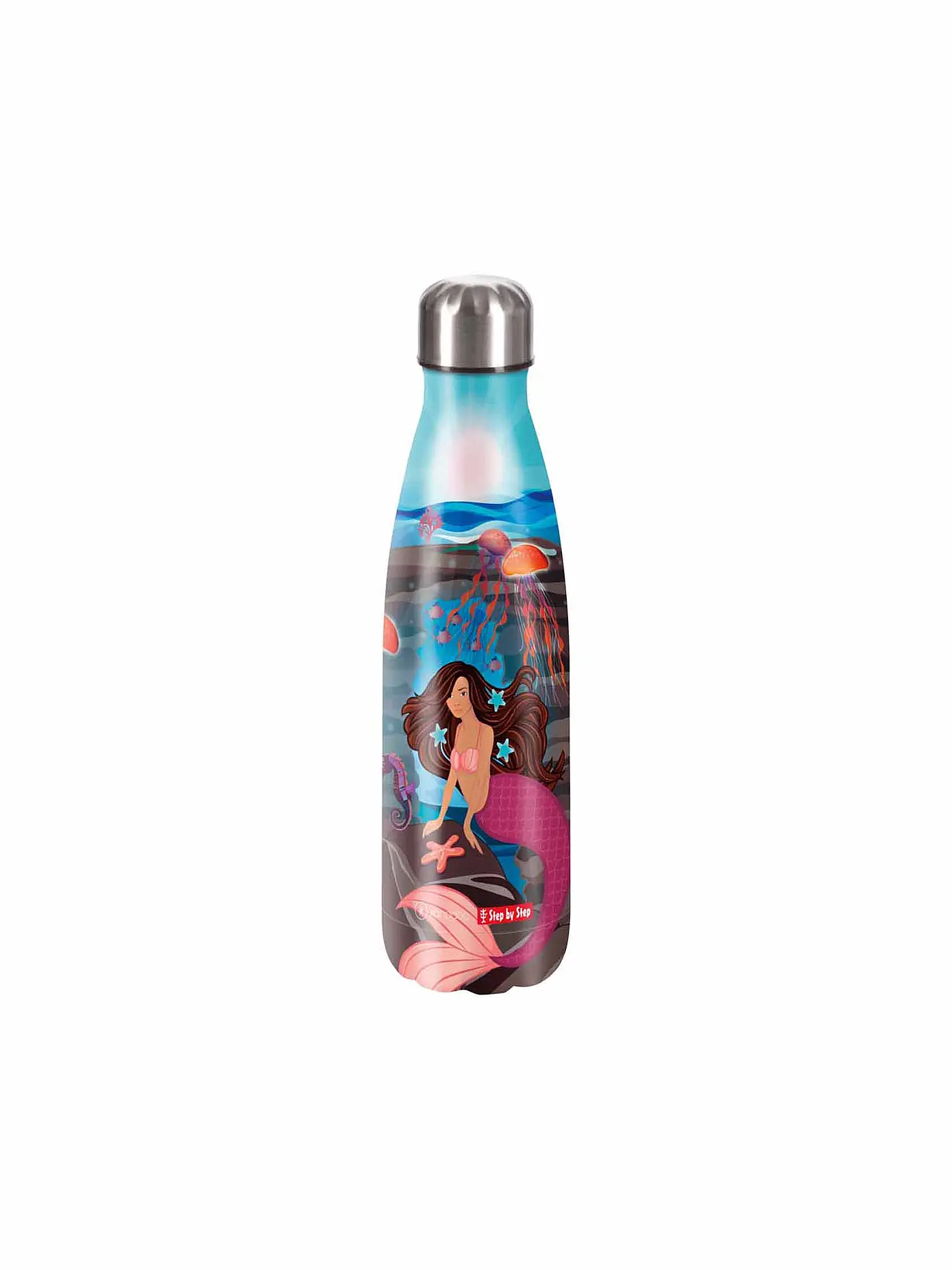 STEP BY STEP | Edelstahl Trinkflasche - Mermaid Delia | 